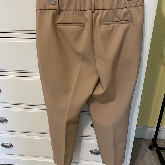 Talbots Tan Dress Pants NWT Women's Size 12 Petite Office Siren Corpcore NEW - Picture 3 of 5